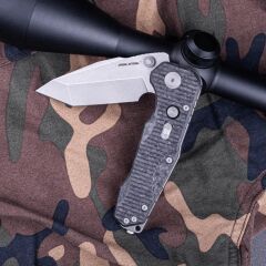Real Steel Evolution | Titanyum + Carbon Fiber Sap | S35VN Çelik Çakı | 9914