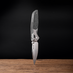 Hoeft | S35VN | Titanium & Shred Carbon Fiber | 7901SF