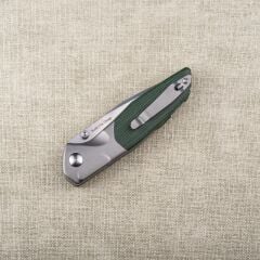 Real Steel Hoeft | Titanyum + Mikarta Sap | S35VN Çelik Çakı | 7901GM