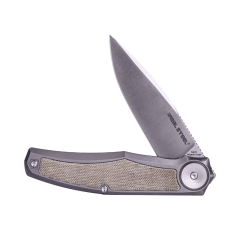 Real Steel Avangard | Titanium + Micarta Sap | M390 Çelik Çakı | 9781