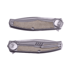 Real Steel Avangard | Titanium + Micarta Sap | M390 Çelik Çakı | 9781