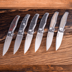 Real Steel Avangard | Titanium + Micarta Sap | M390 Çelik Çakı | 9781