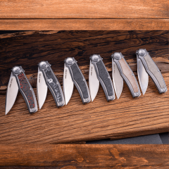 Real Steel Avangard | Titanium + Micarta Sap | M390 Çelik Çakı | 9781