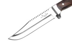Bora 403 CB Büyük Bowie Testereli Ceviz Saplı Bıçak