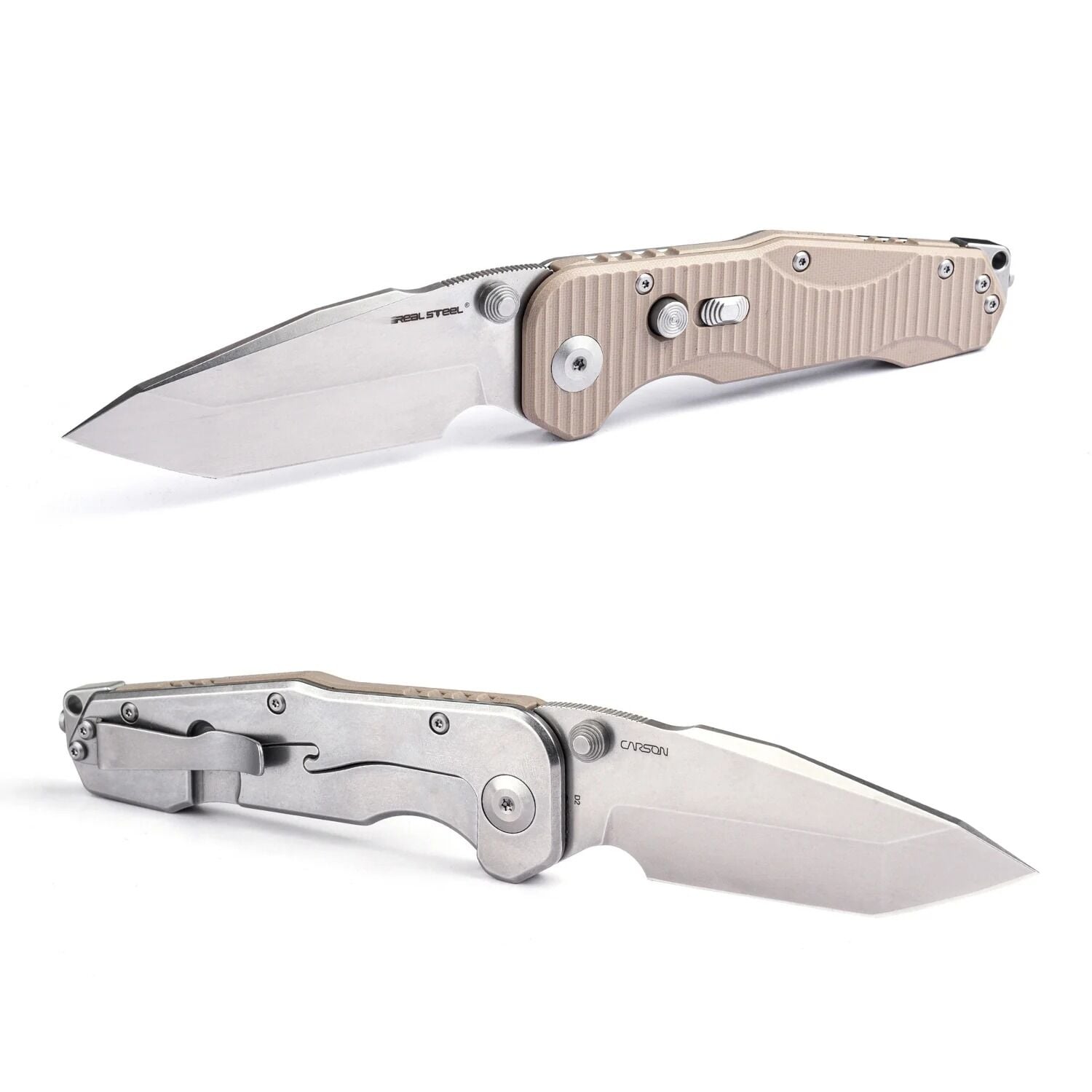 Real Steel Evolution Ironclad | G10 + Paslanmaz Çelik Sap | D2 Çelik Çakı | 7912SC