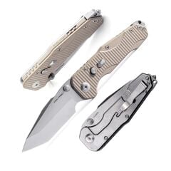 Evolution Ironclad | D2 | Steel Frame & G10 | Stonewashed | 7912SC