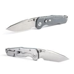 Evolution Ironclad | D2 | Steel Frame & G10 | Stonewashed | 7912SG