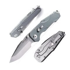 Evolution Ironclad | D2 | Steel Frame & G10 | Stonewashed | 7912SG
