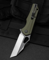 BESTECH OPERATÖR BG36C Yeşil G10 Sap D2 Çelik Çakı