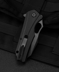 BESTECH OPERATÖR BG36B Siyah G10 Sap D2 Çelik Çakı