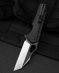 BESTECH OPERATÖR BG36A Siyah G10 Sap D2 Çakı