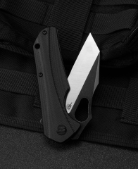 BESTECH OPERATÖR BG36A Siyah G10 Sap D2 Çakı