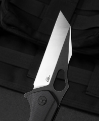 BESTECH OPERATÖR BG36A Siyah G10 Sap D2 Çakı