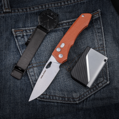 Real Steel Griffin Pro | Micarta Sap | 14C28N Çelik Çakı | 7131NM