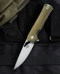BESTECH MUSKIE BG20C-1 3,54'' D2 Blade G10 Sap