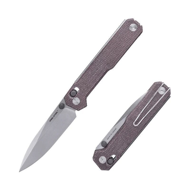 Real Steel Perix | Mikarta Sap | Nitro V Çelik Çakı | 7121NM
