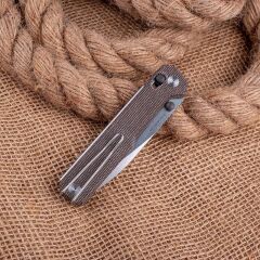 Real Steel Perix | Mikarta Sap | Nitro V Çelik Çakı | 7121NM