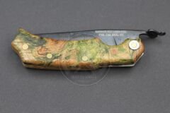 Stabilize Kayın Uru Sap Kuyruk Milli Bushcraft Namlu Çakı