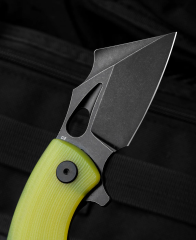 BESTECH LIZARD BG39F Limon Yeşili G10 Sap D2 Çakı