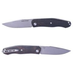 Real Steel Serenity Slipjoint | Ahşap Sap | N690 Çelik Çakı | 7681EW