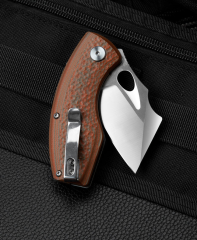 BESTECH LIZARD BG39B Yeşil + Turuncu G10 Sap D2 Çelik Çakı