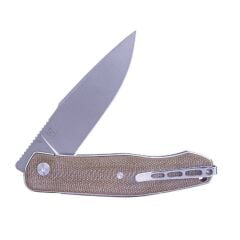 Real Steel Serenity Front Flipper | Micarta Sap | N690 Çelik Çakı | 7682GM