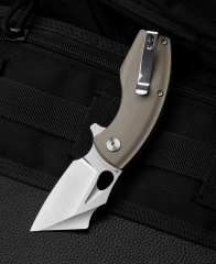 BESTECH LIZARD BG39C Bej G10 Sap D2 Çelik Çakı