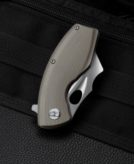 BESTECH LIZARD BG39C Bej G10 Sap D2 Çelik Çakı