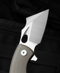 BESTECH LIZARD BG39C Bej G10 Sap D2 Çelik Çakı