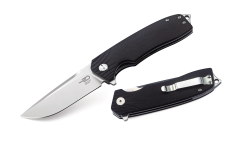 BESTECH LION BG01A Siyah G10 Sap D2 Çelik Çakı