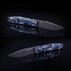 Real Steel Serenity Front Flipper | Akrilik Sap | N690 Çelik Çakı | 7682AB