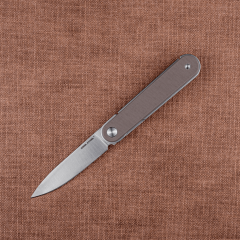 Real Steel Iris Front Flipper | G10 Sap | 12C27 Çelik Çakı | 8061BC