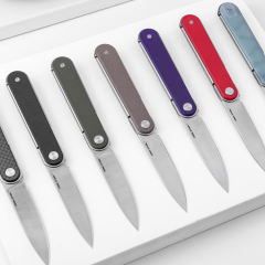 Real Steel Iris Front Flipper | G10 Sap | 12C27 Çelik Çakı | 8061BC