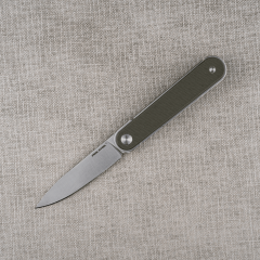 Real Steel Iris Front Flipper | G10 Sap | 12C27 Çelik Çakı | 8061BG