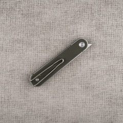 Real Steel Iris Front Flipper | G10 Sap | 12C27 Çelik Çakı | 8061BG