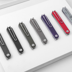 Real Steel Iris Front Flipper | G10 Sap | 12C27 Çelik Çakı | 8061BG