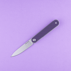 Real Steel Iris Front Flipper | G10 Sap | 12C27 Çelik Çakı | 8061BP
