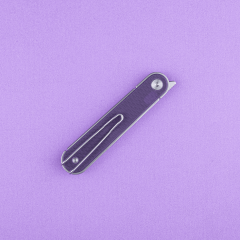Real Steel Iris Front Flipper | G10 Sap | 12C27 Çelik Çakı | 8061BP