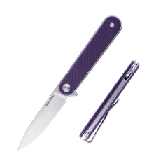 Real Steel Iris Flipper | G10 Sap | 12C27 Çelik Çakı | 8061AP