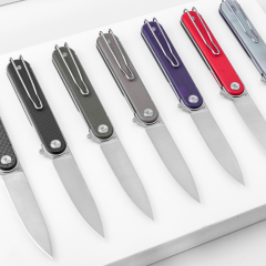 Real Steel Iris Flipper | G10 Sap | 12C27 Çelik Çakı | 8061AP
