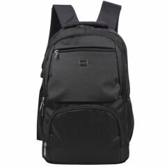 Bagacar Ogio 490 Siyah Unisex Okul ve Günlük Sırt Çantası