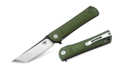 BESTECH KENDO BG06B-2 Ordu Yeşili G10 Sap D2 Çakı