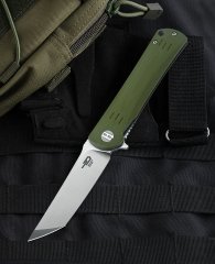 BESTECH KENDO BG06B-1 Ordu Yeşili G10 Sap D2 Çakı