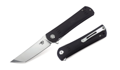 BESTECH Kendo | Siyah G10 Sap | D2 Çelik Çakı | BG06A-1