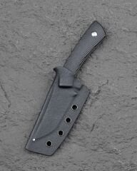 BESTECH STEP BFK06A D2 Çelik Siyah G10 Saplı Kydex Kılıflı Av Bıçağı