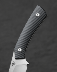 BESTECH STEP BFK06A D2 Çelik Siyah G10 Saplı Kydex Kılıflı Av Bıçağı
