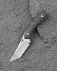 BESTECH STEP BFK06A D2 Çelik Siyah G10 Saplı Kydex Kılıflı Av Bıçağı