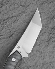 BESTECH STEP BFK06A D2 Çelik Siyah G10 Saplı Kydex Kılıflı Av Bıçağı