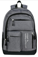 Cakard 101-CK Çok Cepli Sırt Çantası Gri