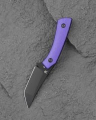 BESTECH STEP BFK06C D2 Çelik Mor G10 Saplı Kydex Kılıflı Av Bıçağı
